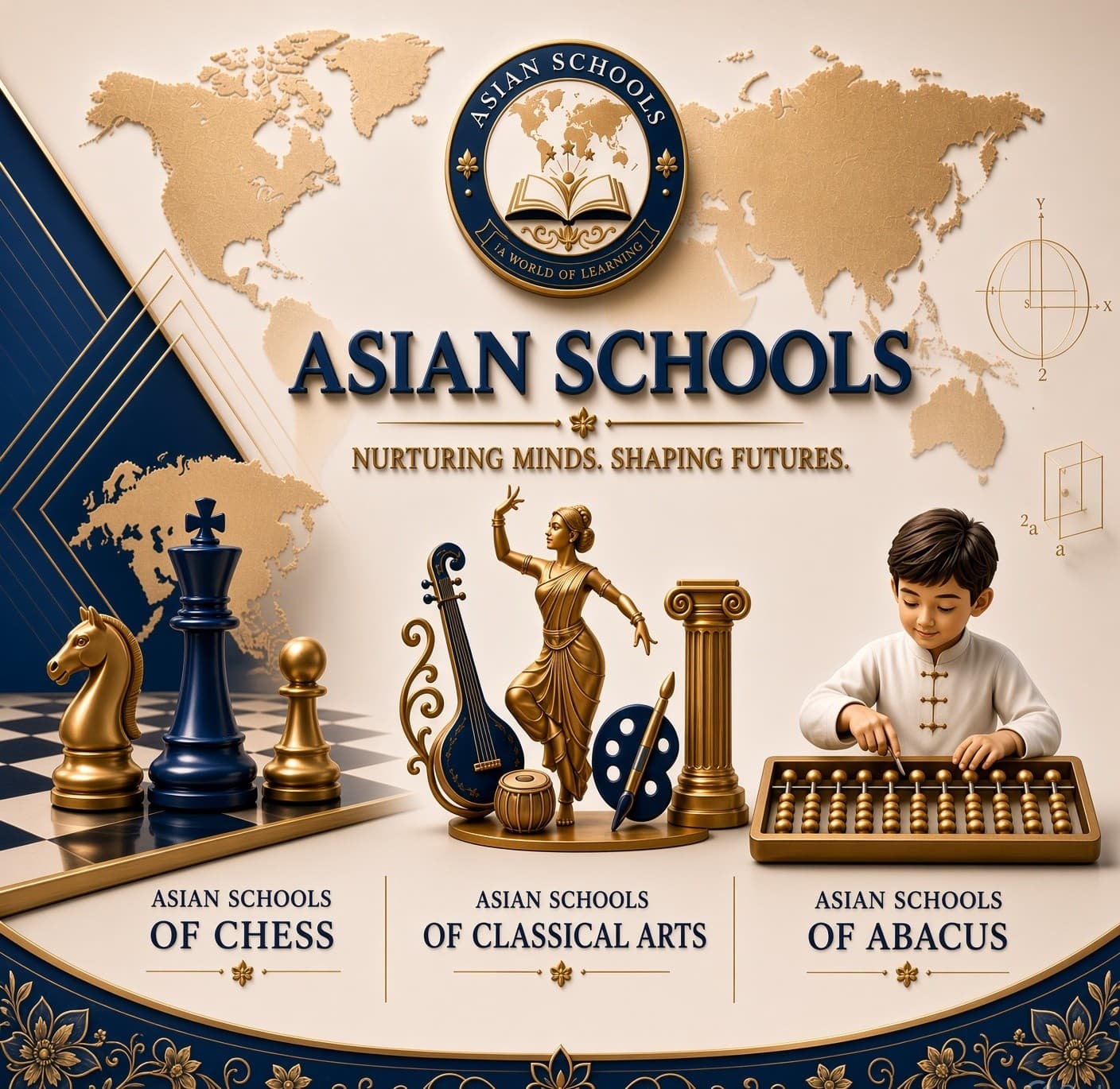 Asian Schools education programs in Chess, Abacus and Classical Arts